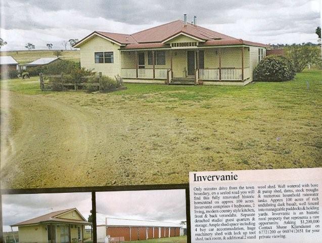 Photo of photos/John Alexander McLennan Invervanie homestead 2009